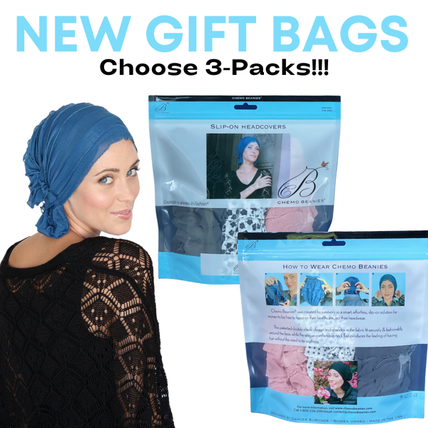 Chemo Beanies "Choose 3" Gift Bags and Save - Chemo Beanies®